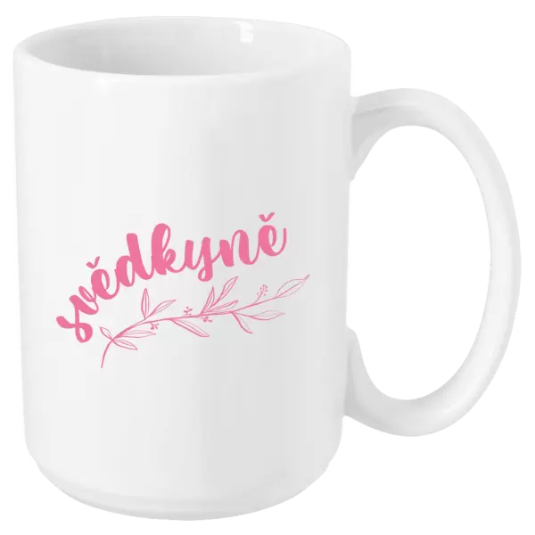 Hrnek Svědkyně - s větvičkou