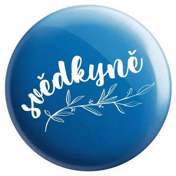 Placka Svědkyně - s větvičkou