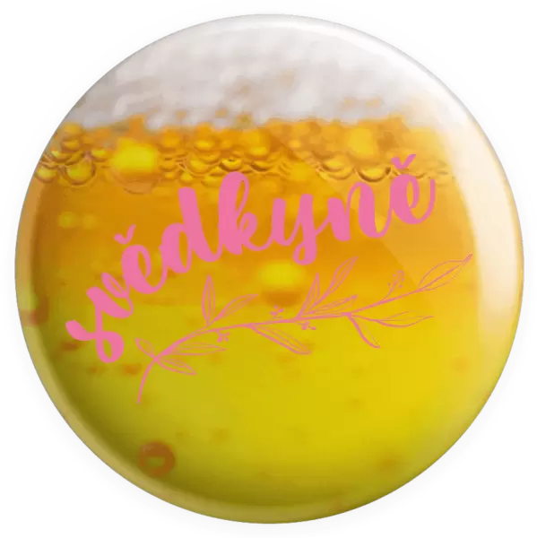 Placka Svědkyně - s větvičkou