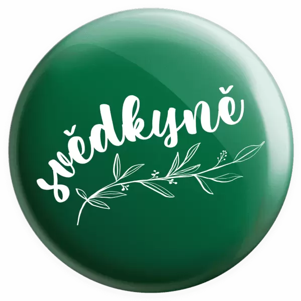 Placka Svědkyně - s větvičkou