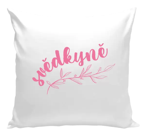 Polštář Svědkyně - s větvičkou