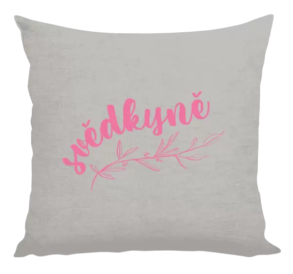 Polštář Svědkyně - s větvičkou