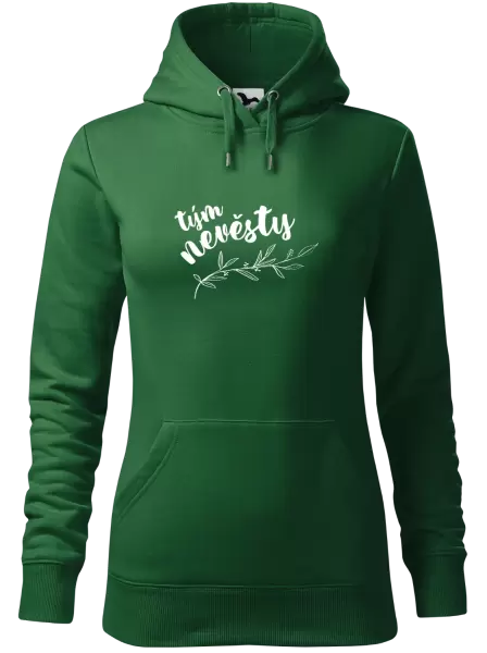 Dámská mikina Tým nevěsty - s větvičkou