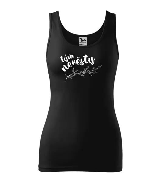 Dámské tílko Tým nevěsty - s větvičkou