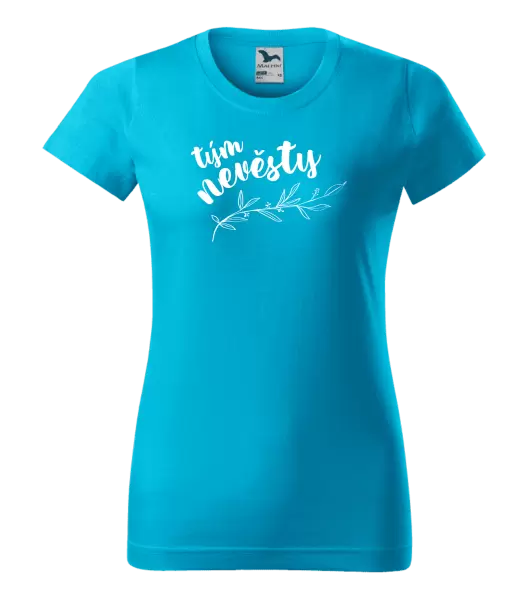 Dámské tričko Tým nevěsty - s větvičkou
