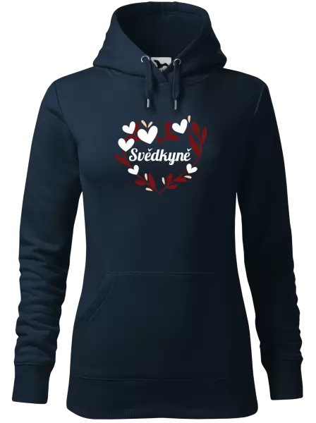 Dámská mikina Svědkyně - se srdíčky