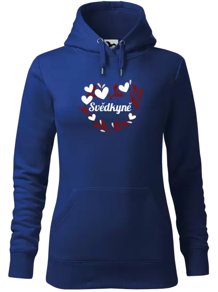 Dámská mikina Svědkyně - se srdíčky