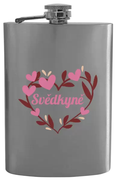 Placatka Svědkyně - se srdíčky