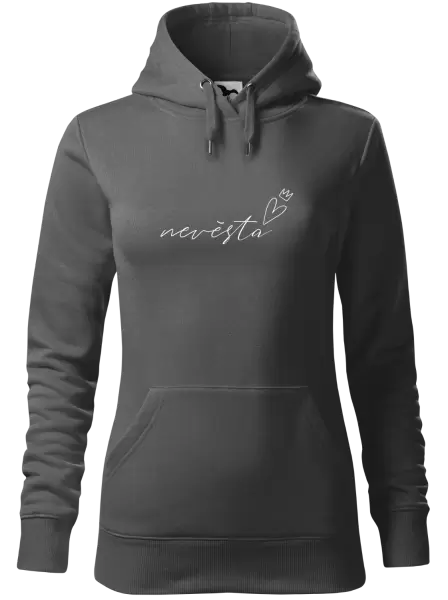 Dámská mikina Nevěsta - tenký nápis