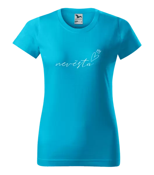Dámské tričko Nevěsta - tenký nápis