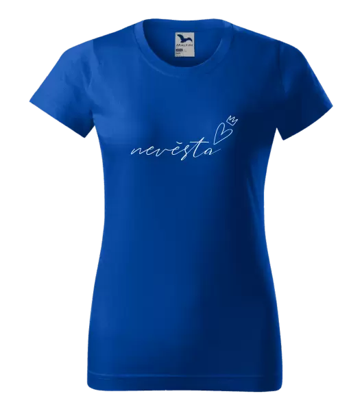 Dámské tričko Nevěsta - tenký nápis
