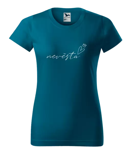 Dámské tričko Nevěsta - tenký nápis