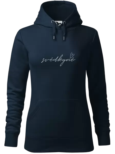 Dámská mikina Svědkyně - tenký nápis