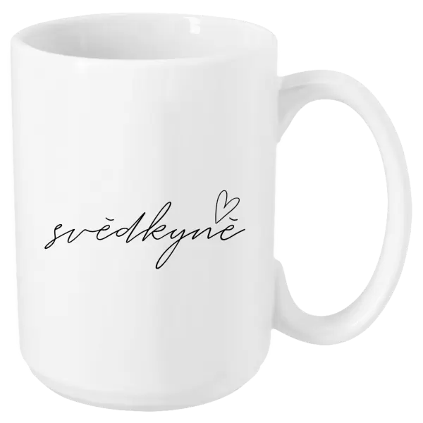 Hrnek Svědkyně - tenký nápis