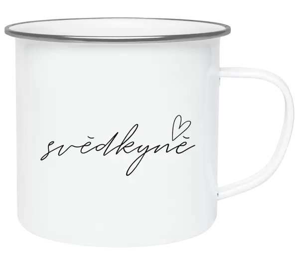 Plecháček Svědkyně - tenký nápis