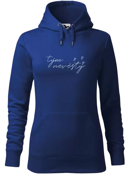 Dámská mikina Tým nevěsty - tenký nápis