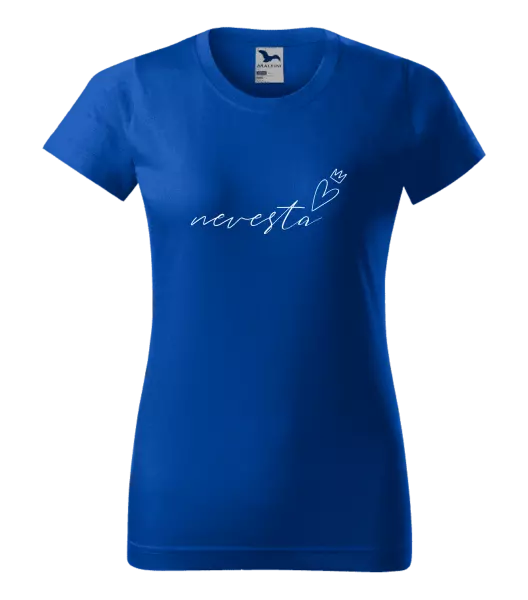 Dámske tričko Nevesta - tenký nápis