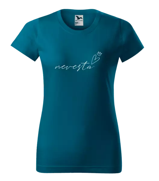 Dámske tričko Nevesta - tenký nápis