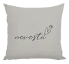 Vankúš Nevesta - tenký nápis