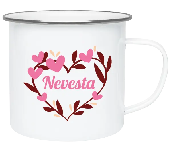 Plecháčik Nevesta - so srdiečkami