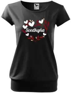 Dámske tričko Svedkyňa - so srdiečkami