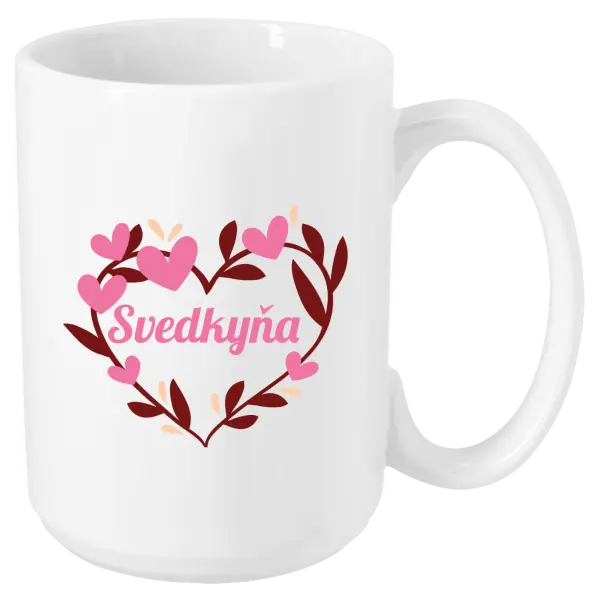 Hrnček Svedkyňa - so srdiečkami