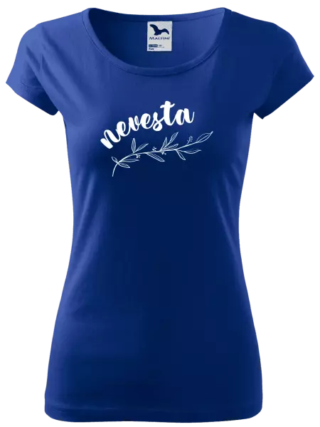 Dámske tričko Nevesta - s vetvičkou