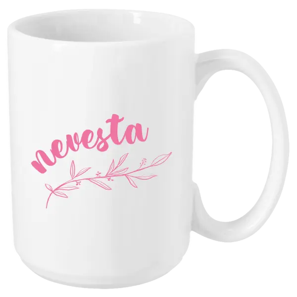 Hrnček Nevesta - s vetvičkou