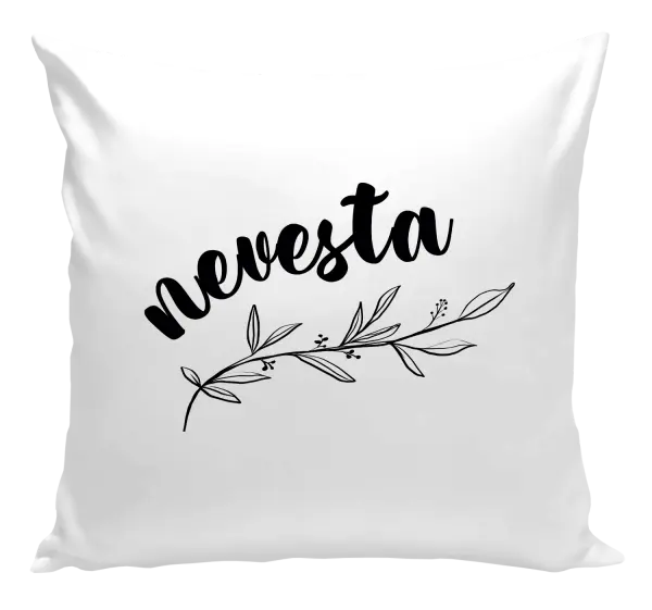 Vankúš Nevesta - s vetvičkou