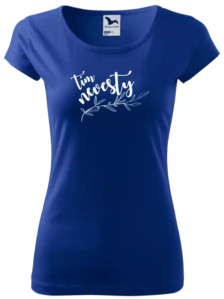 Dámske tričko Tím nevesty - s vetvičkou