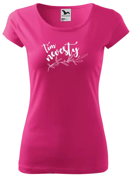 Dámske tričko Tím nevesty - s vetvičkou