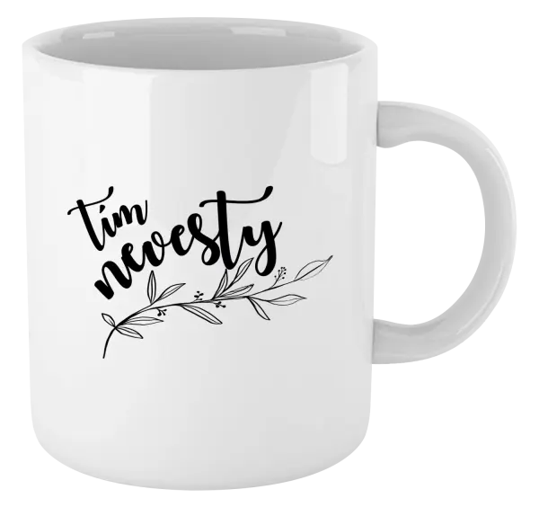 Hrnček Tím nevesty - s vetvičkou