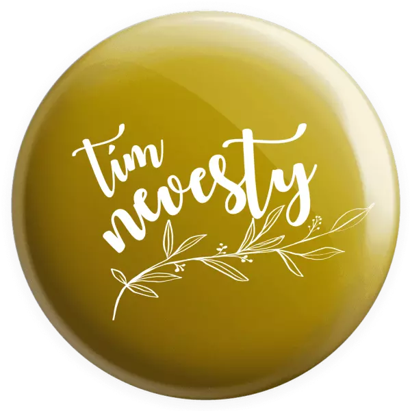 Placka Tím nevesty - s vetvičkou