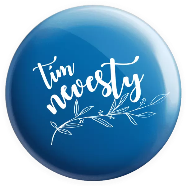 Placka Tím nevesty - s vetvičkou