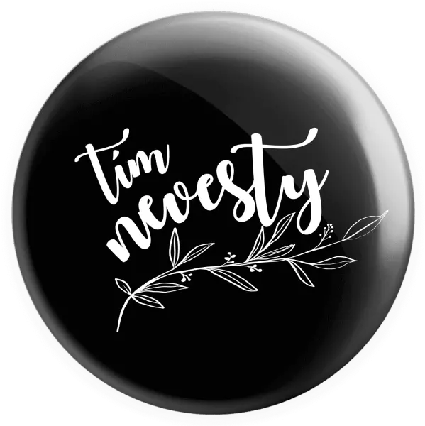 Placka Tím nevesty - s vetvičkou