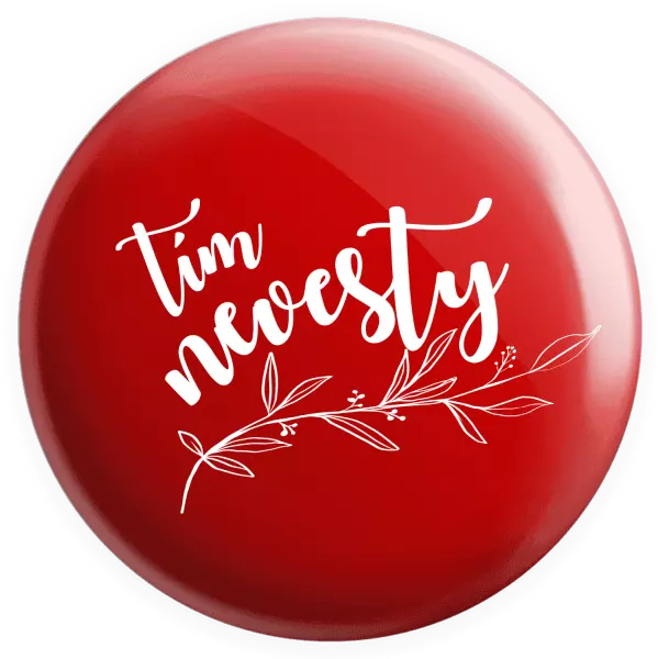 Placka Tím nevesty - s vetvičkou