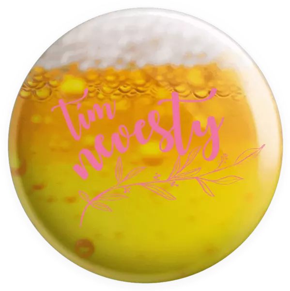 Placka Tím nevesty - s vetvičkou