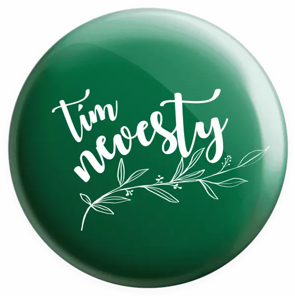 Placka Tím nevesty - s vetvičkou