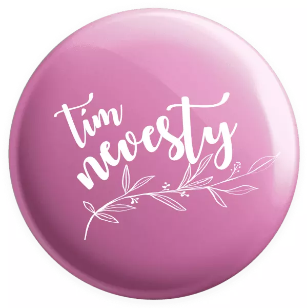 Placka Tím nevesty - s vetvičkou