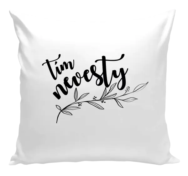 Vankúš Tím nevesty - s vetvičkou