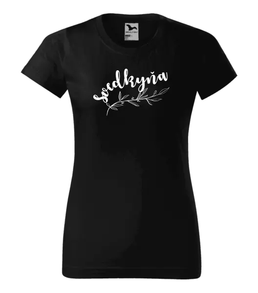 Dámske tričko Svedkyňa - s vetvičkou