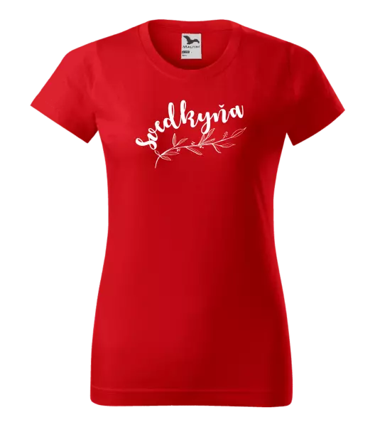 Dámske tričko Svedkyňa - s vetvičkou