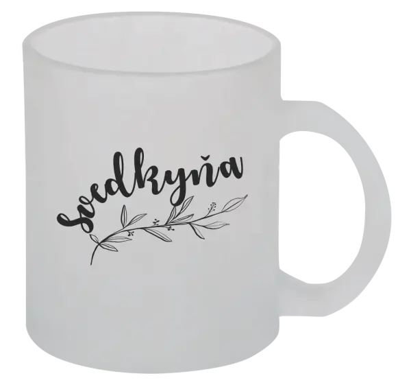 Hrnček Svedkyňa - s vetvičkou