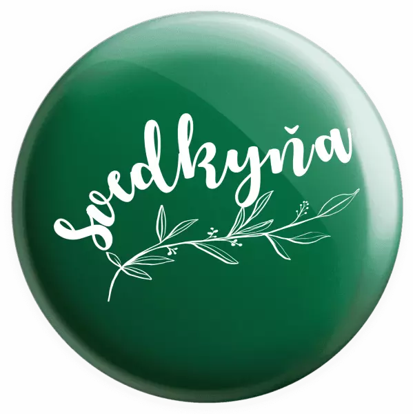 Placka Svedkyňa - s vetvičkou