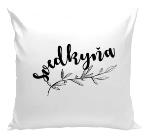 Vankúš Svedkyňa - s vetvičkou