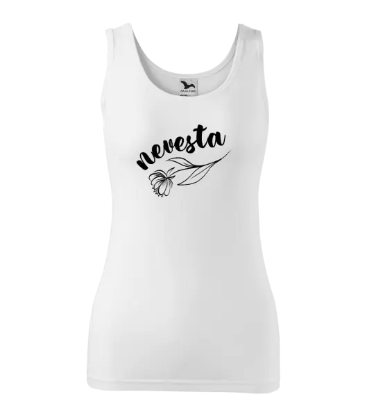 Dámske tielko Nevesta - kvetinou