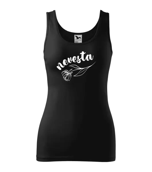 Dámske tielko Nevesta - kvetinou
