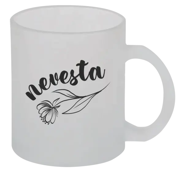 Hrnček Nevesta - kvetinou