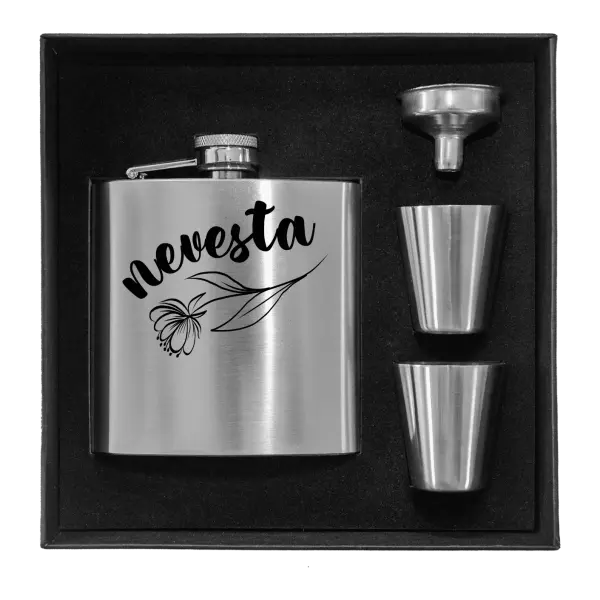 Ploskačka v krabičke Nevesta - kvetinou