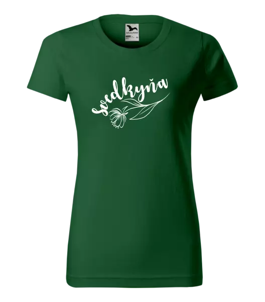 Dámske tričko Svedkyňa - s kvetinou